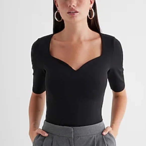 Express Black Bodysuit - Picture 1 of 6